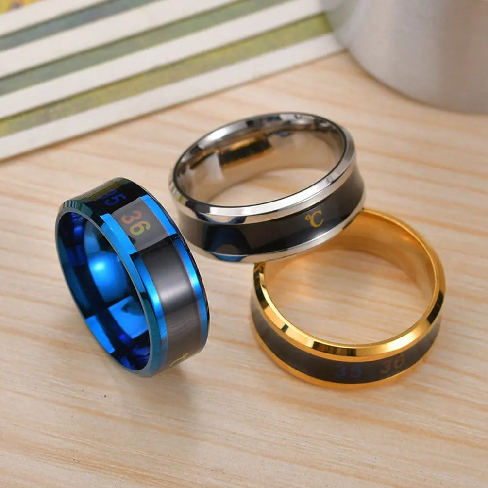 ThermoRing – Stylish Unisex Temperature Monitoring Ring