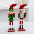 Elegant Wooden Christmas Elves – Timeless Christmas Decoration