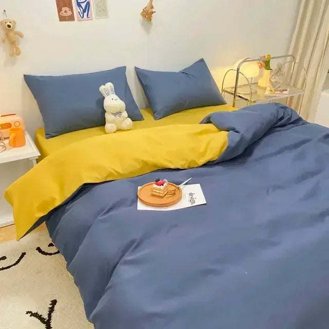 DuoDream Duvet - Stylish Reversible Duvet Cover for Comfort