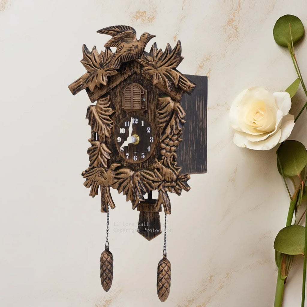 CuckooChime Clock - Timeless Wall Clock with Bird Sound