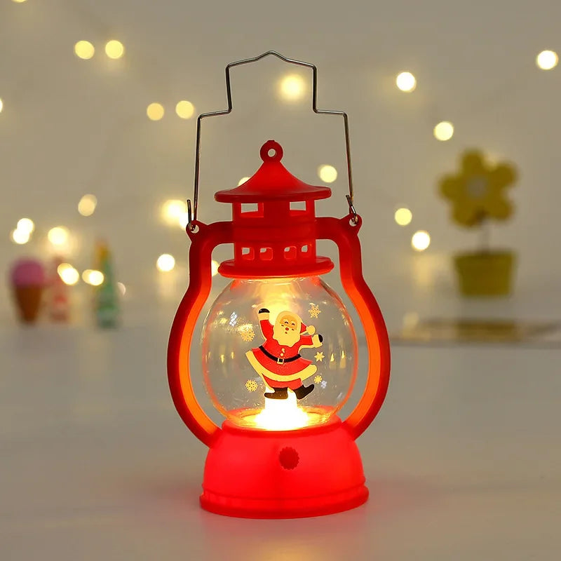 LumiereMagique Christmas Table Lamp - Charming Santa LED Lamp