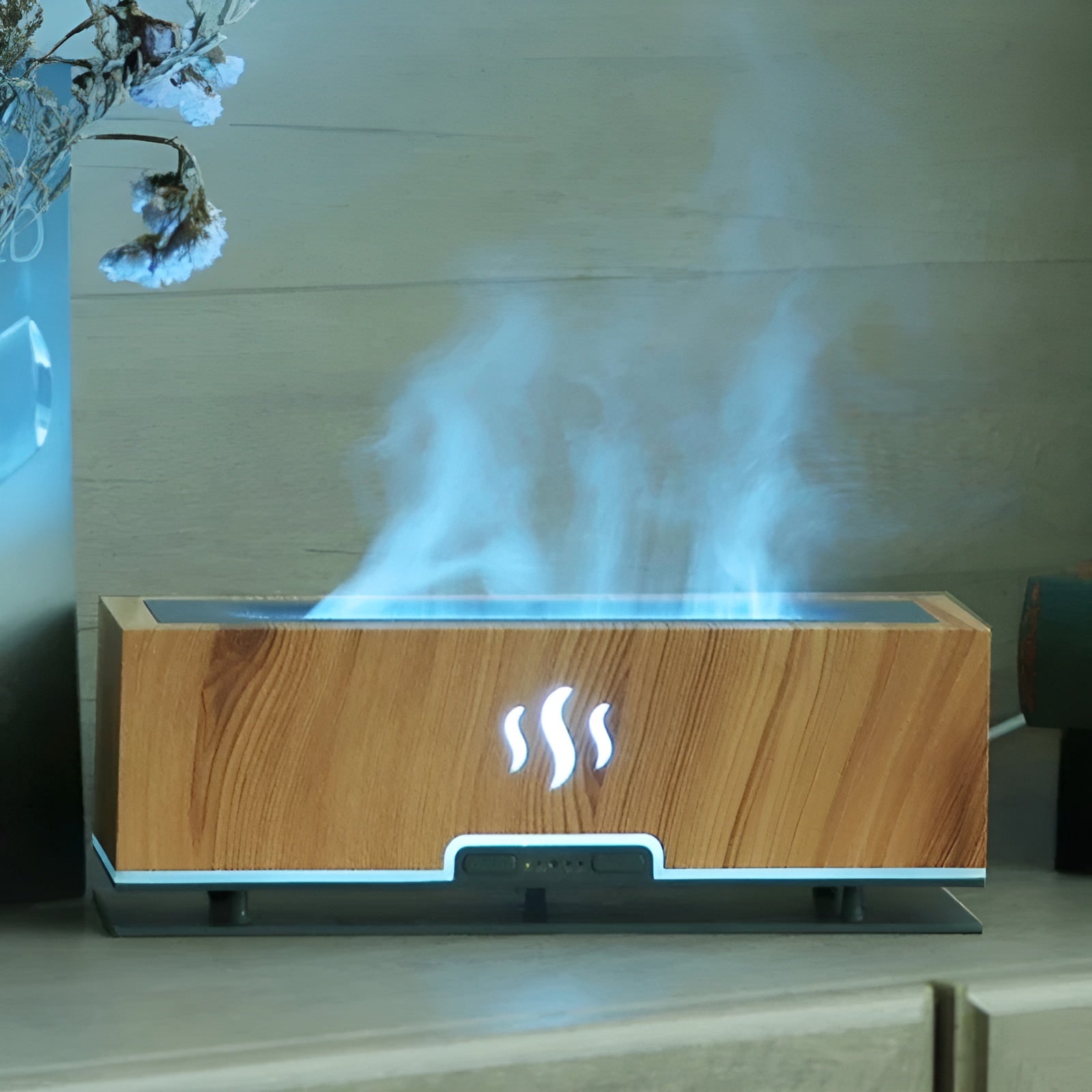 GlowFlame - Stylish Aroma Humidifier for Home