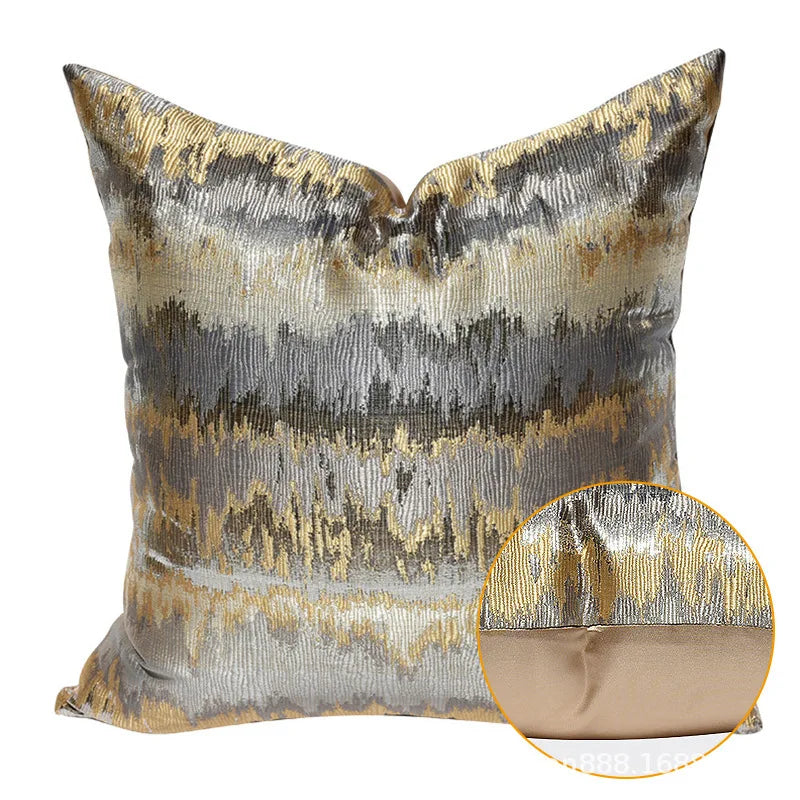 LuminaRest Pillowcase - Luxurious Pillowcase with Abstract Design for Modern Interiors
