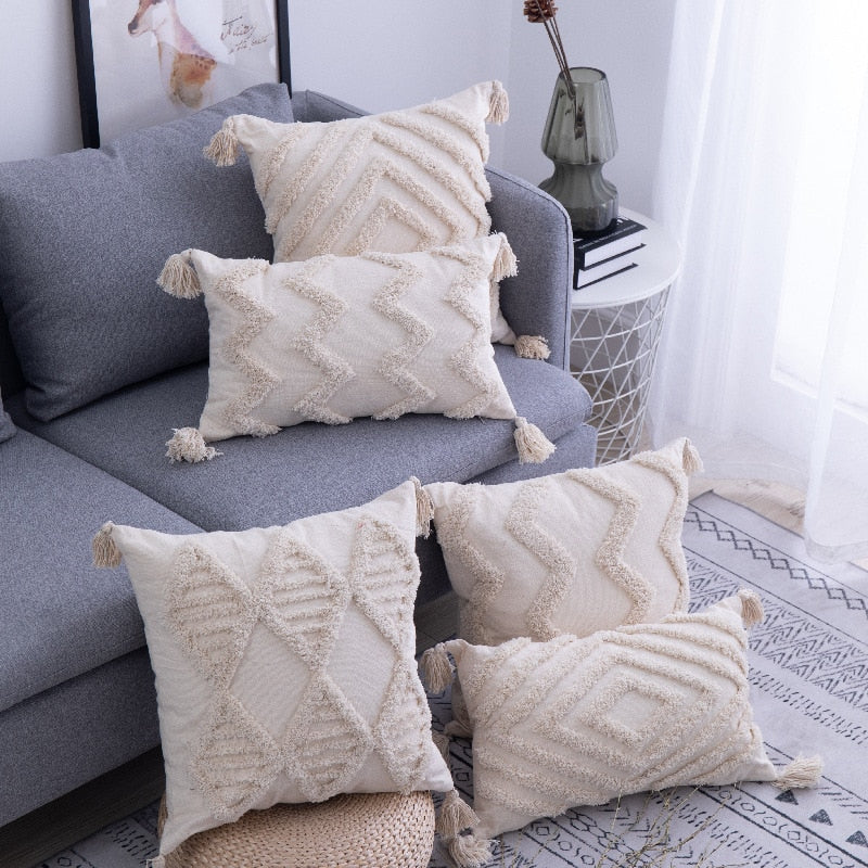BohoVibes Pillow Covers – Ibiza Style for Your Home