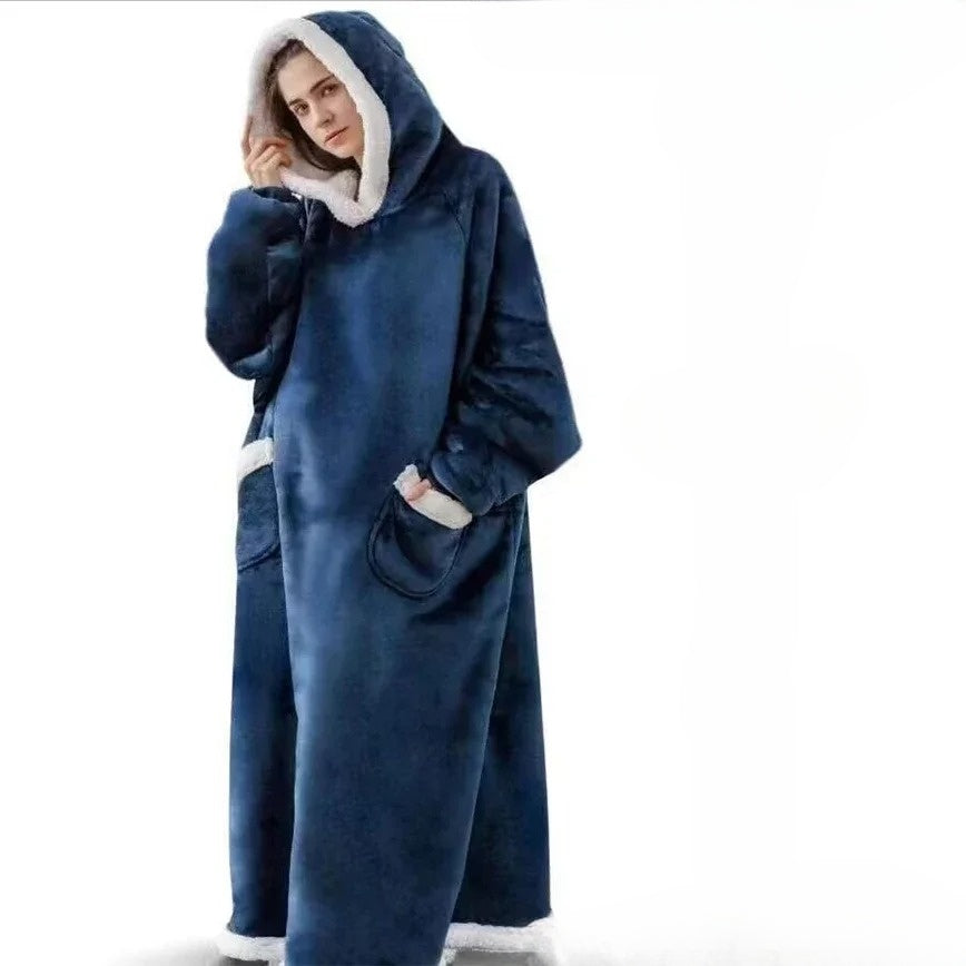 CozyWrap - Luxury Oversized Fleece Hoodie for Ultimate Comfort