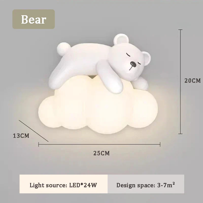 PandaGlow Lamp - Adorable LED Wall Lighting for Children