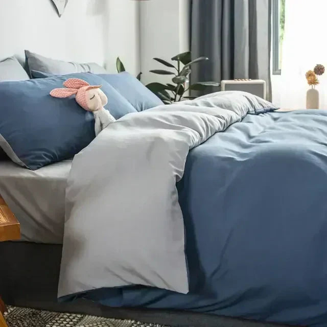 DuoDream Duvet - Stylish Reversible Duvet Cover for Comfort