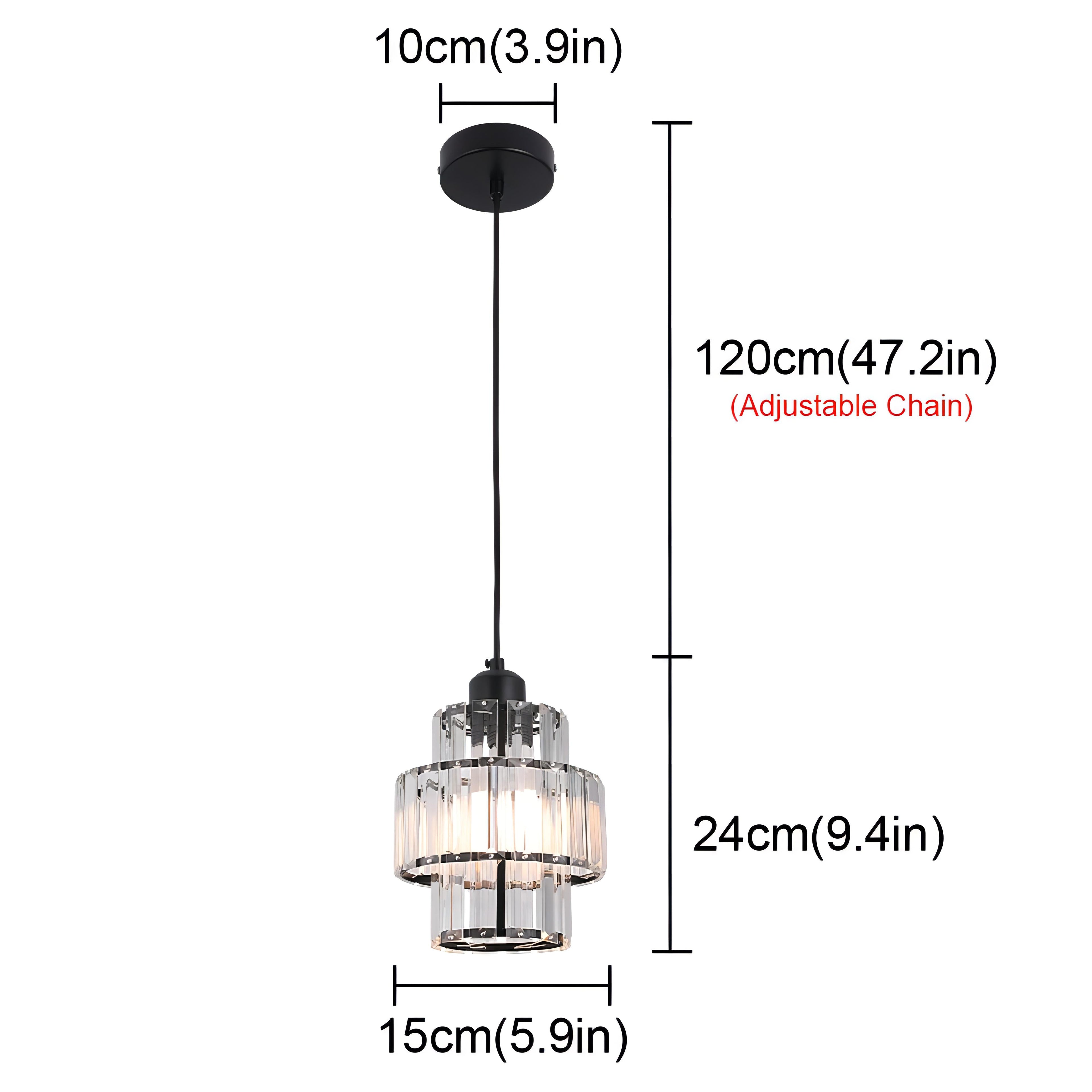 Fernando - Luxury Crystal Ceiling Lamp for Elegant Spaces