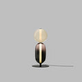 ChromaLuxe - Designer Floor Lamp with Color Accents for a Sparkling Ambiance