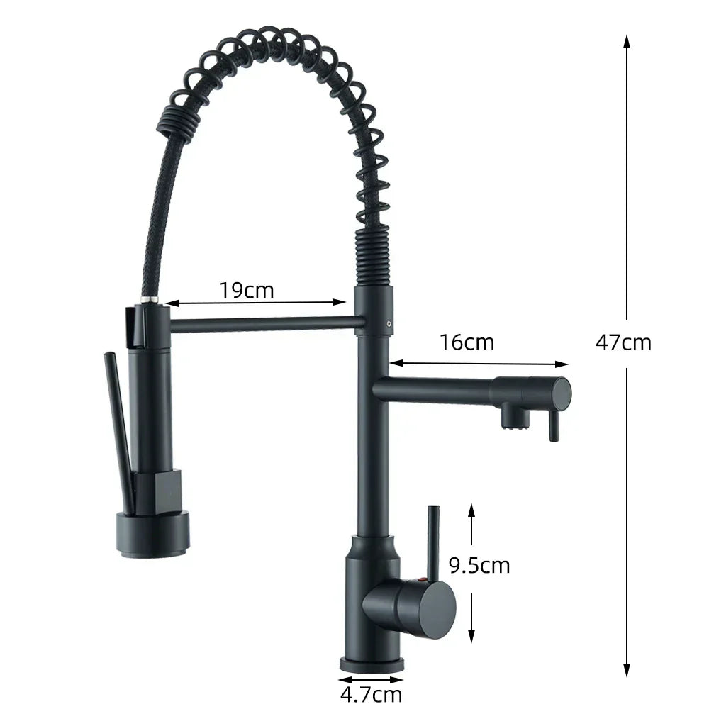 FlexiSpray Faucet - Modern Flexible Kitchen Mixer Tap