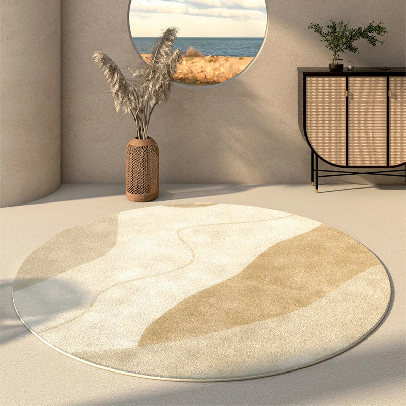TranquilNest – Elegant Luxury Rug for the Living Room