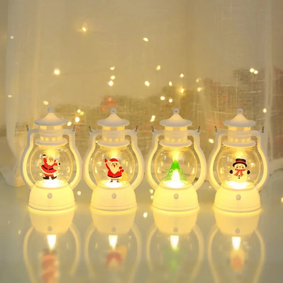 LumiereMagique Christmas Table Lamp - Charming Santa LED Lamp