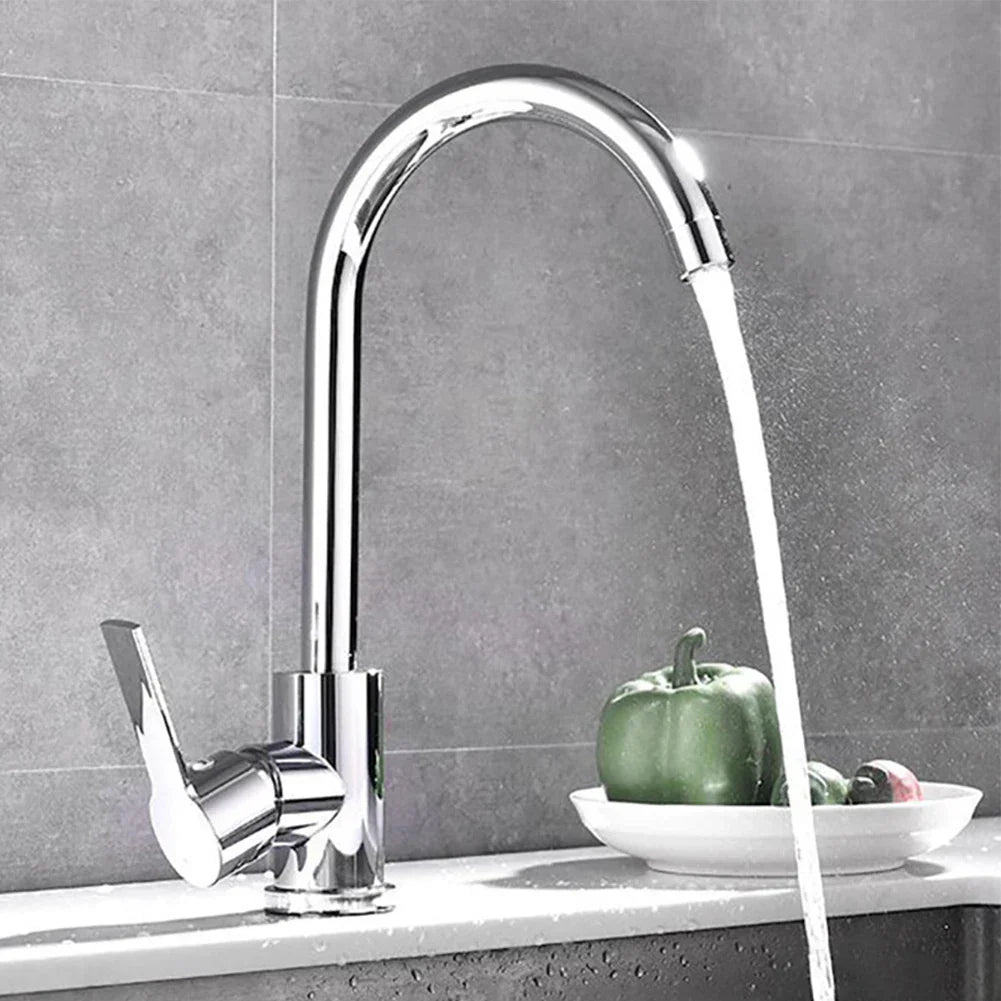 AquaShine Kitchen Faucet - Luxury Chrome Kitchen Mixer Tap