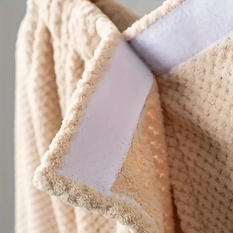 TowelWrap Bathrobe - Luxurious Quick-Drying Comfort for Home