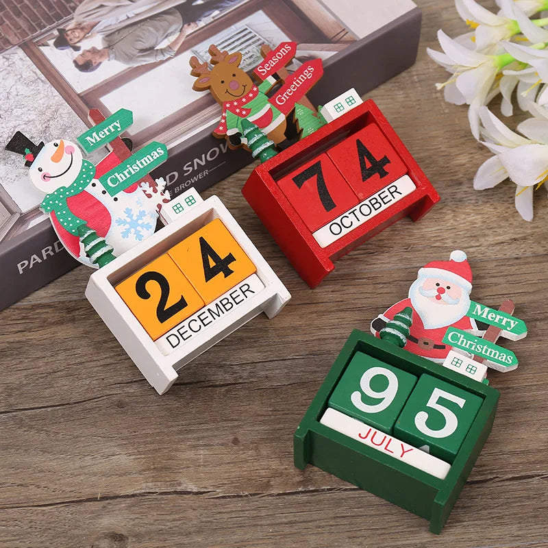JoyfulCountdown Tree - Playful Wooden Christmas Tree