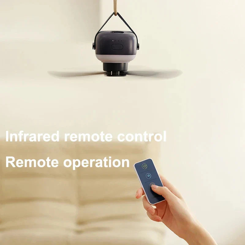 AirGlow Luxe Fan – Stylish Ceiling Fan with LED Lighting