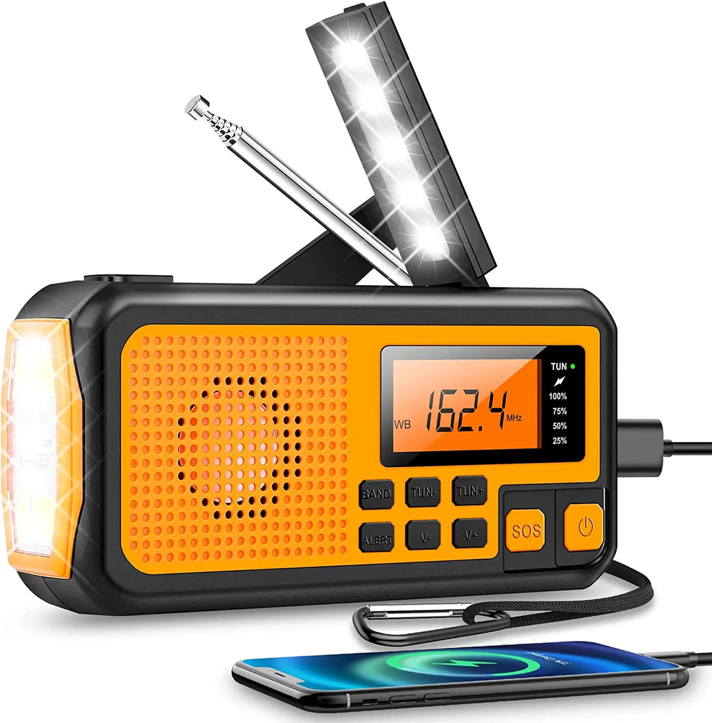 SafeSignal - Portable Emergency Radio with Charging Function