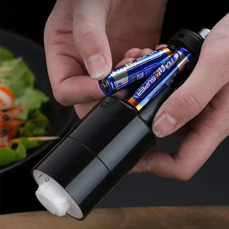 Elegant BrightGrind - Electric Grinder with LED