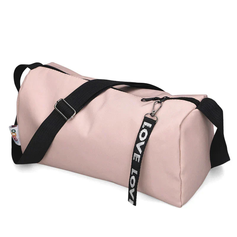 Sporty Elegance Duffle Bag - SwiftFit Nylon Sports Bag for Activities