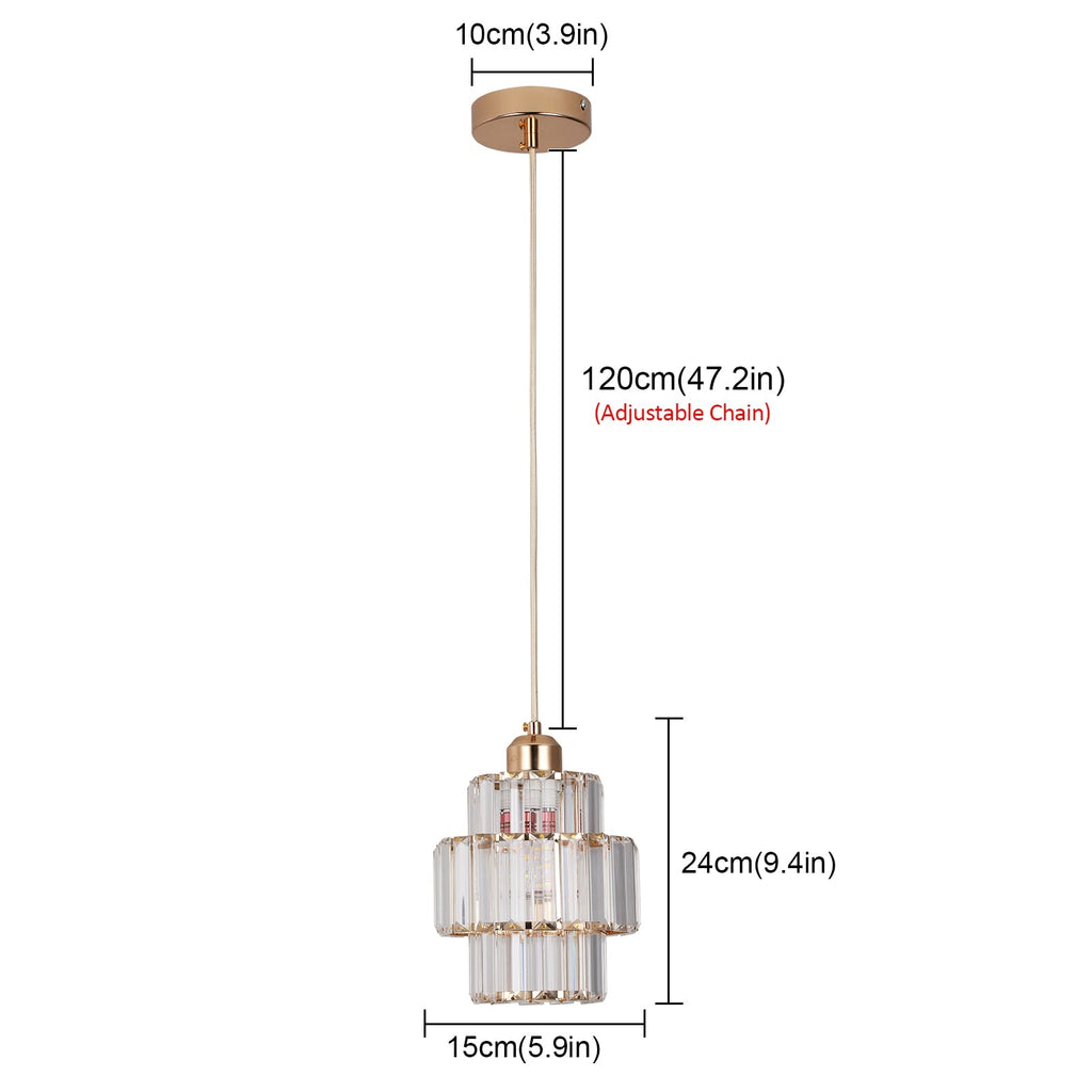 Fernando - Luxury Crystal Ceiling Lamp for Elegant Spaces