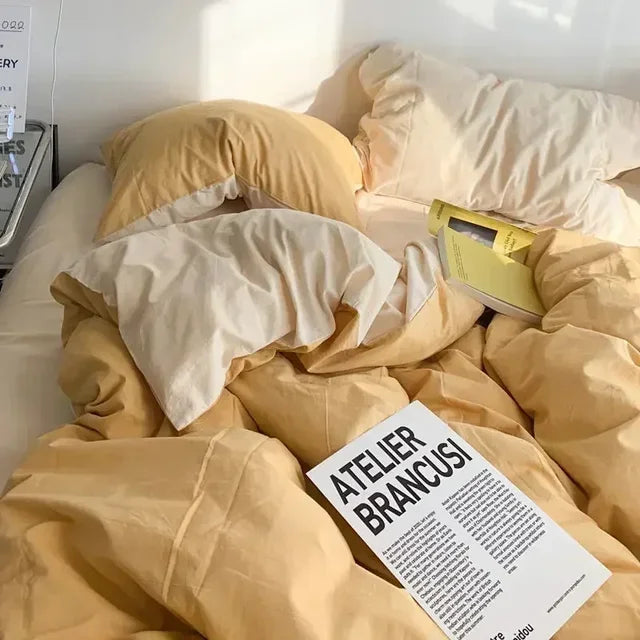 DuoDream Duvet - Stylish Reversible Duvet Cover for Comfort