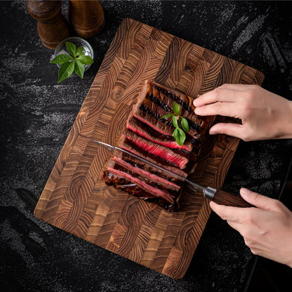 ChefTeak - Luxury Solid Teak Cutting Board