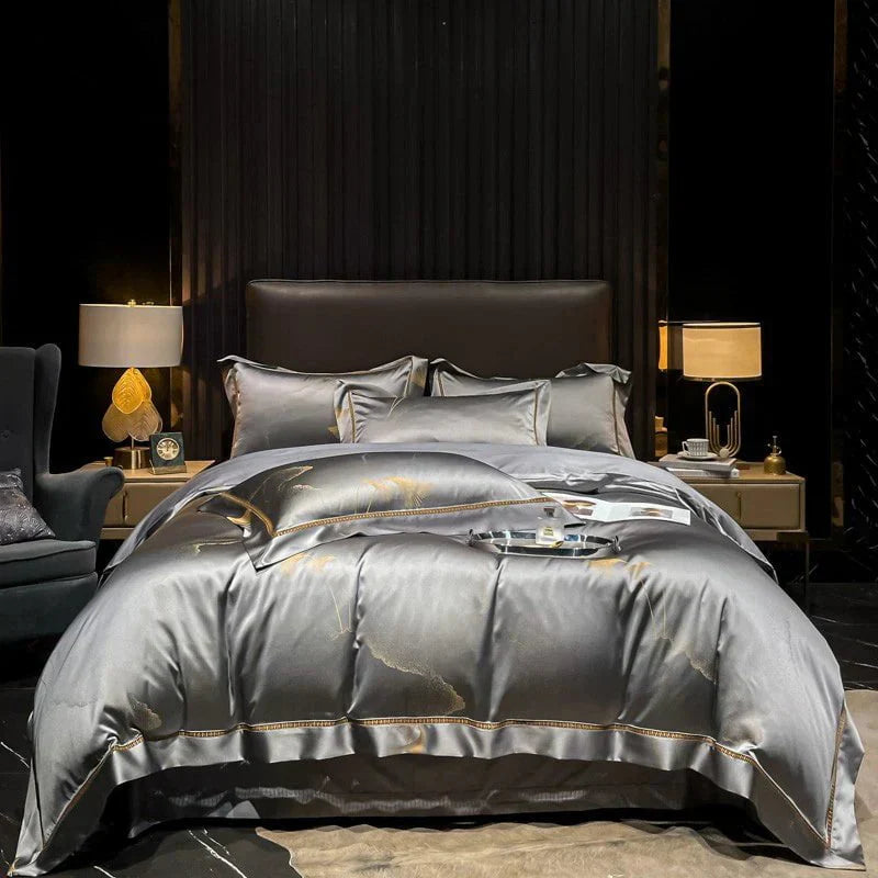 Golden Mist – Luxury Egyptian Cotton Duvet Cover