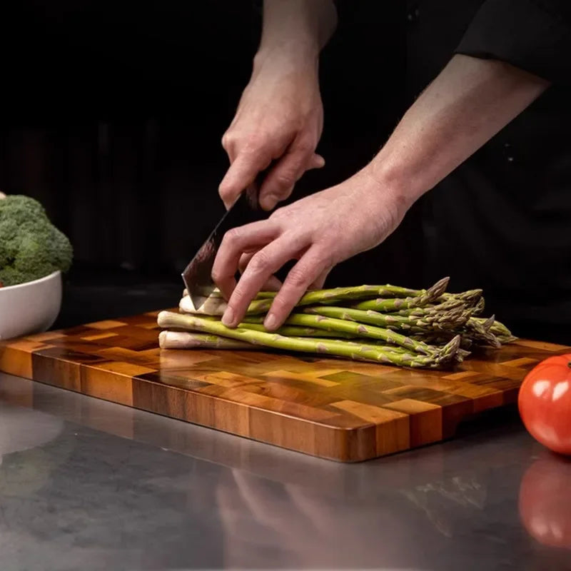 TimberFlow – Luxury Double-Sided Wooden Cutting Board