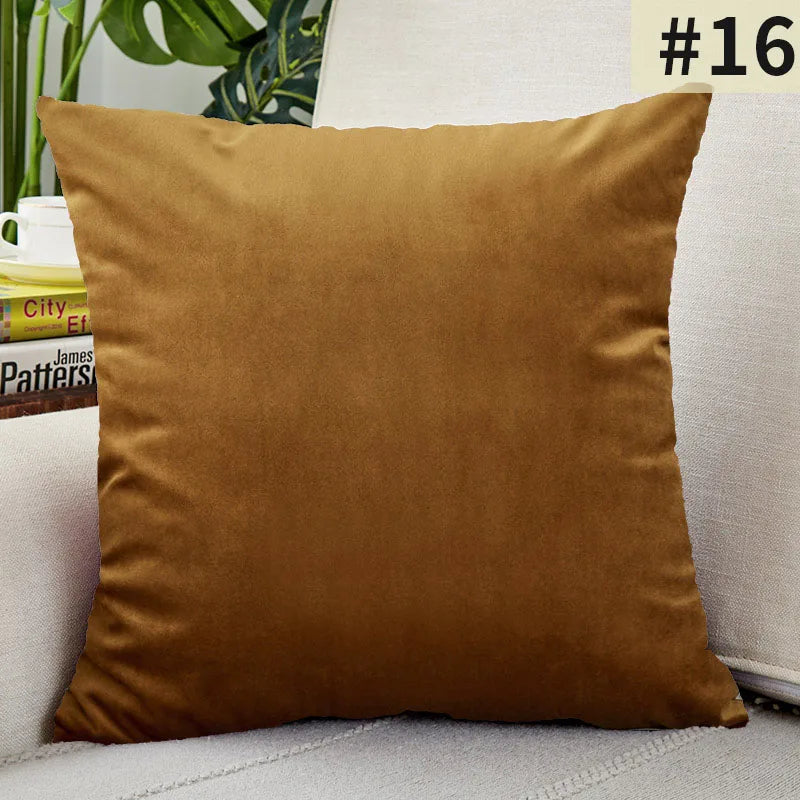 Elegant Velvet Cushion Cover - for Luxurious Interiors