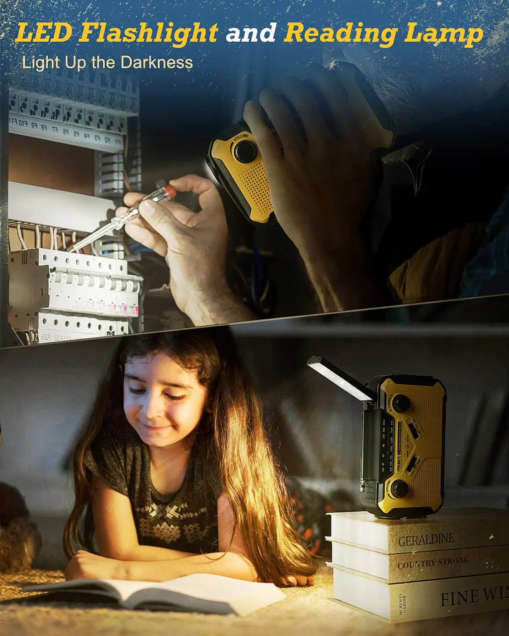 SafeSignal - Portable Emergency Radio with Charging Function