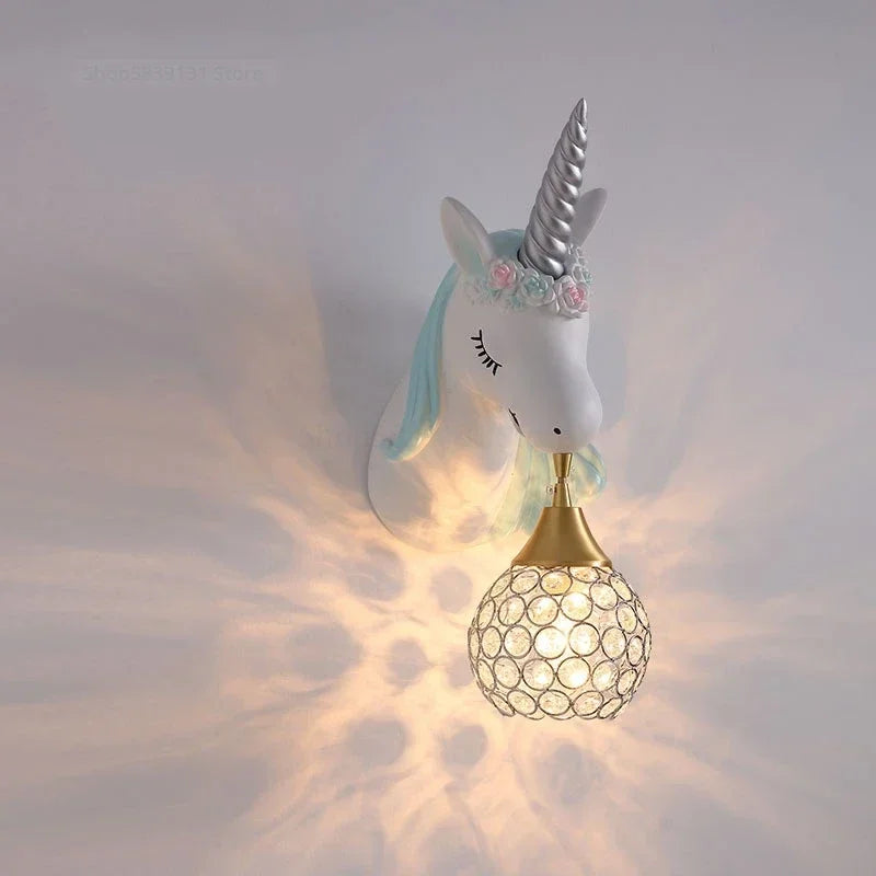 UnicornLight – Playful Wall Lamp for Children's Room