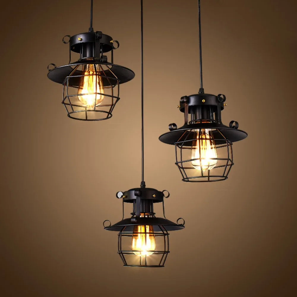 Luminova Pro - Retro Industrial Pendant Lamp