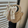 RomyBag – Summery Wicker Shoulder Bag for Women