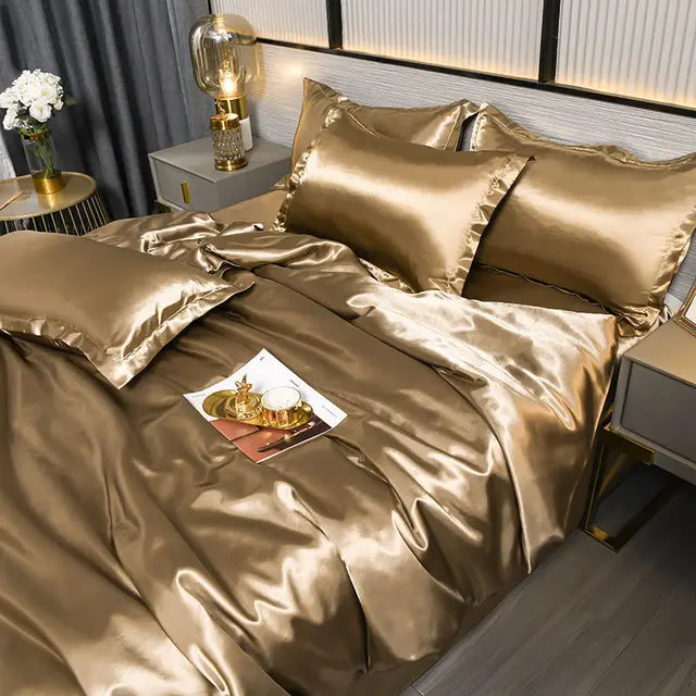 SatinLuxe Duvet Cover - Luxury Satin Duvet Cover for Your Bedroom