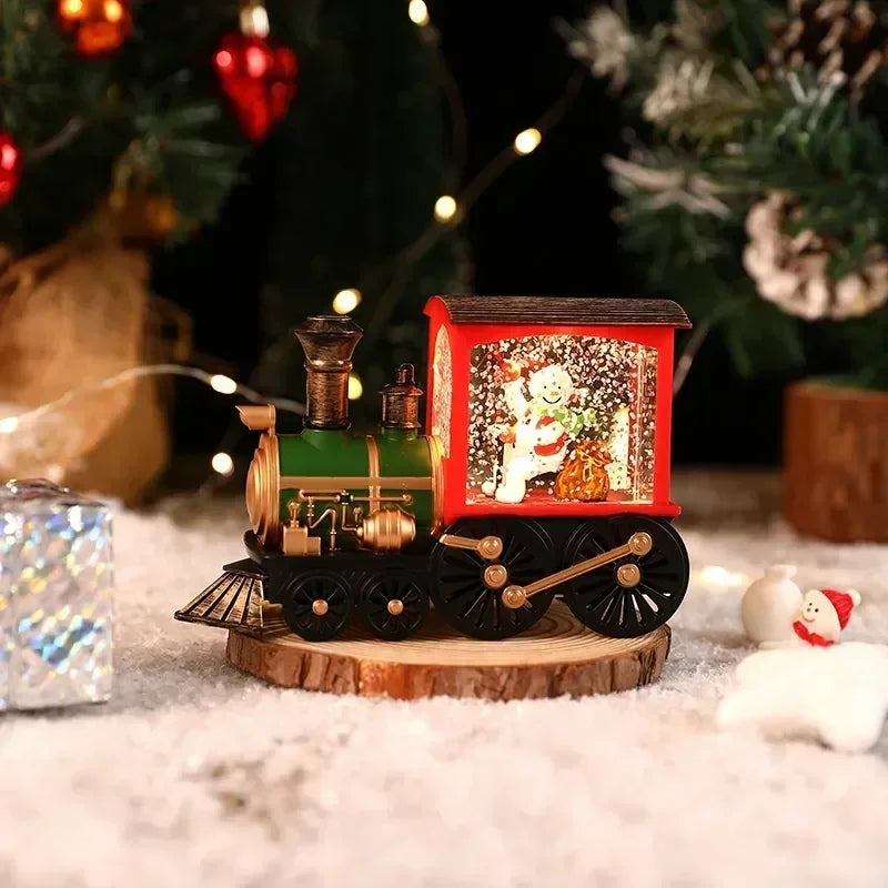 Magic Christmas TrainEnchanté - Magical Christmas decoration with LED