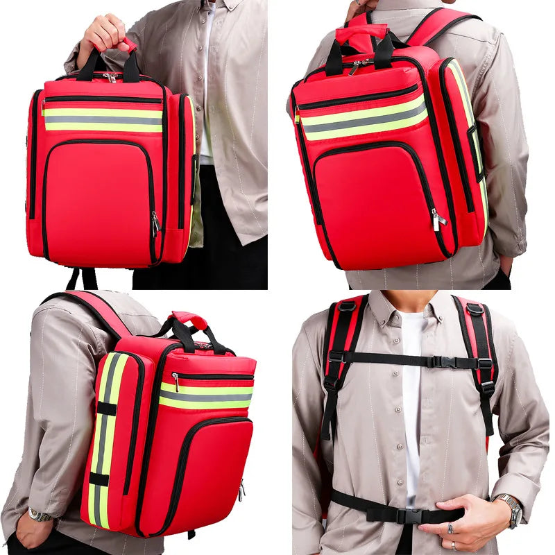 RescueReady - Robust First Aid and Survival Backpack