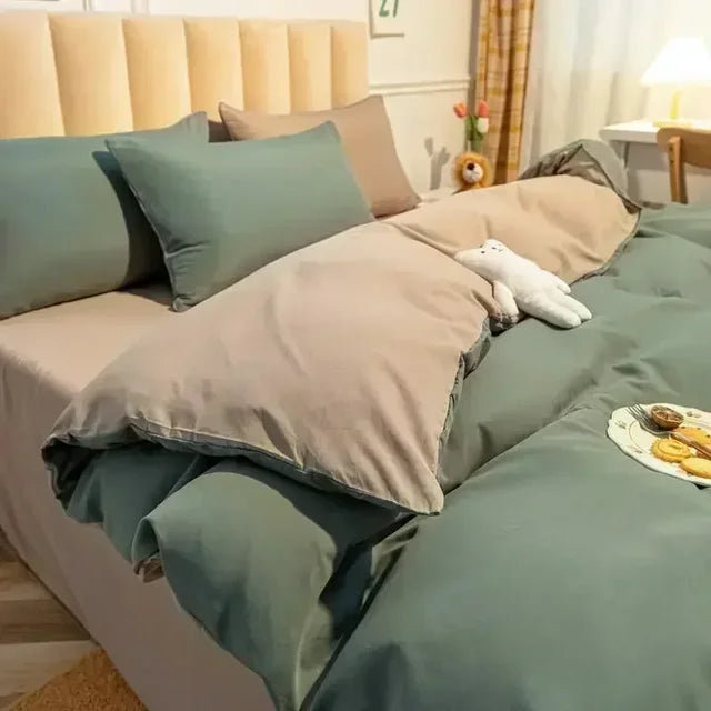 DuoDream Duvet - Stylish Reversible Duvet Cover for Comfort