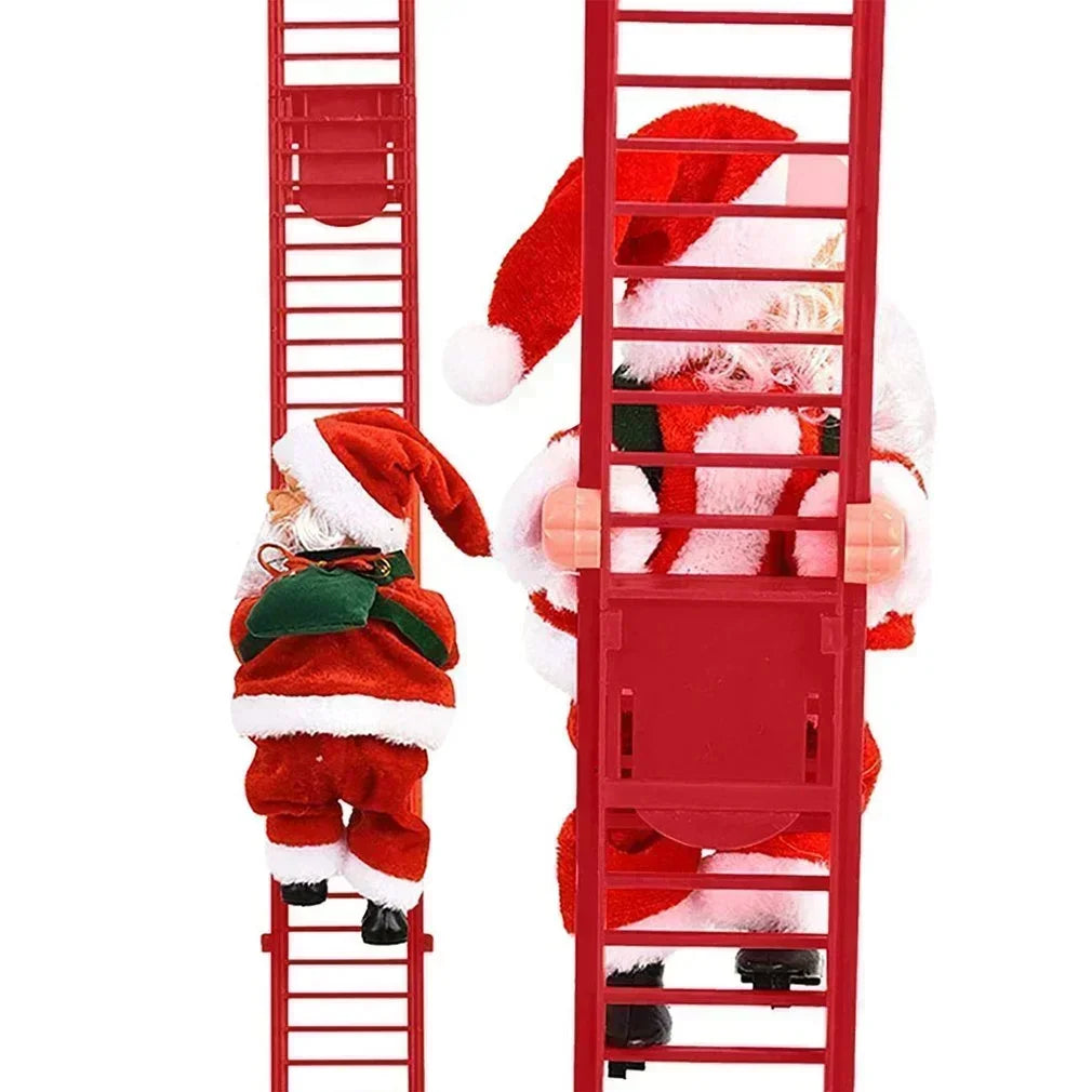 Climbing Santa - Magical Musical Climbing Santa Decoration
