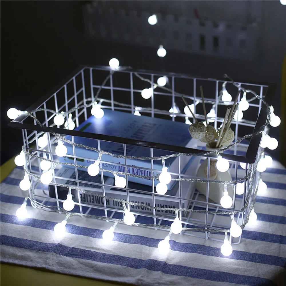 GlowSphere String Lights - Enchanting Decoration for Parties