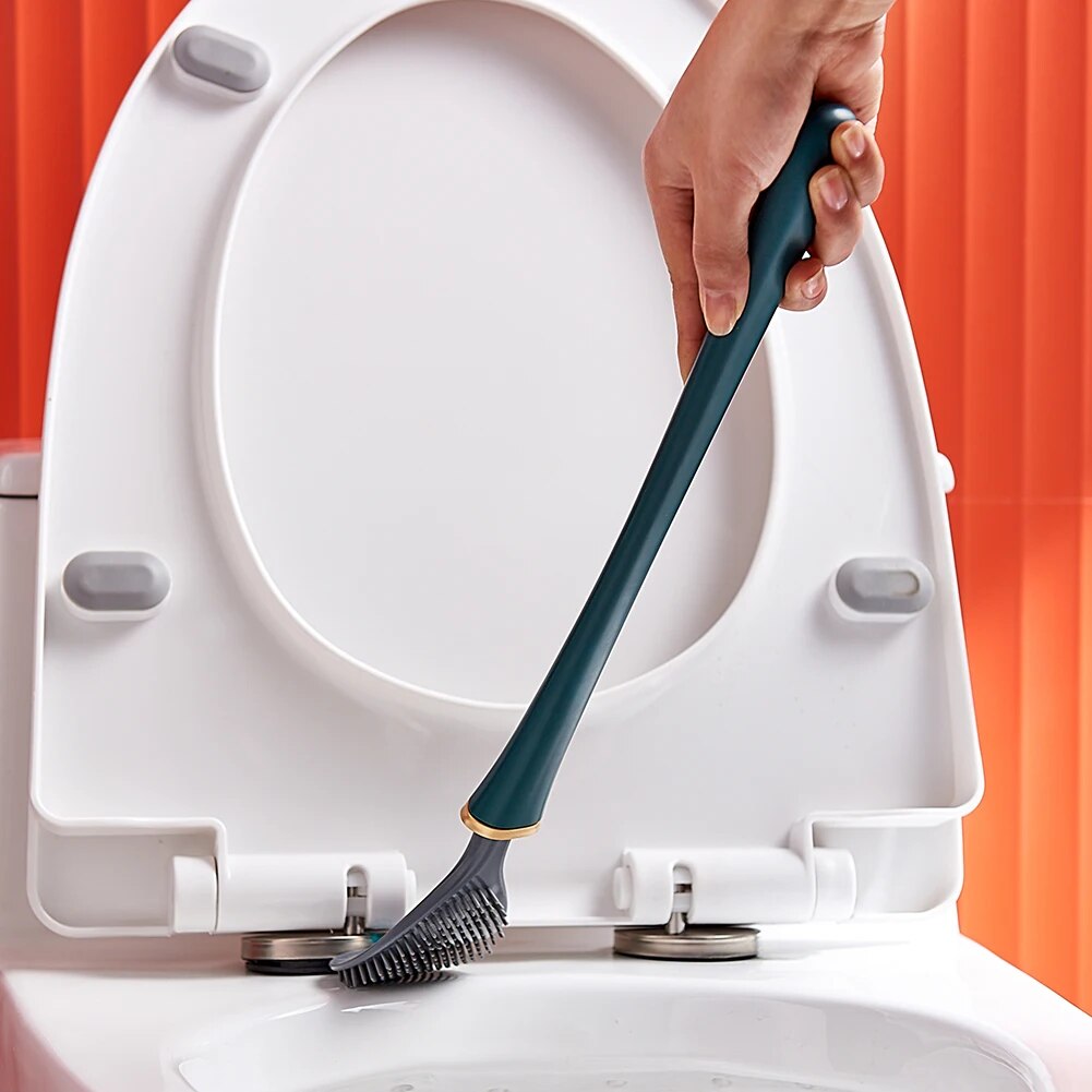 SumiClean - Sleek Silicone Toilet Brush for Your Bathroom