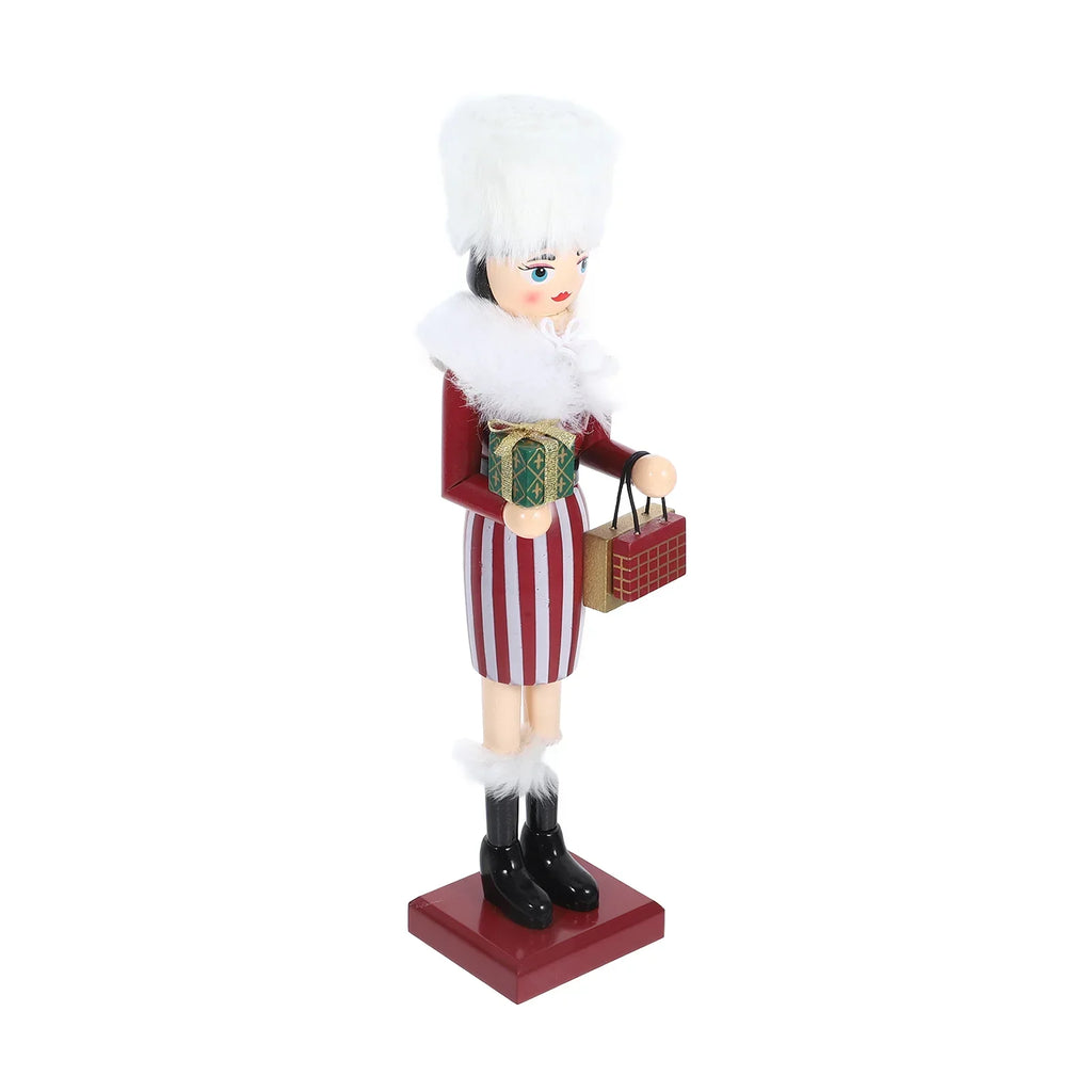 Stylish Wooden Nutcracker - Festive Classic