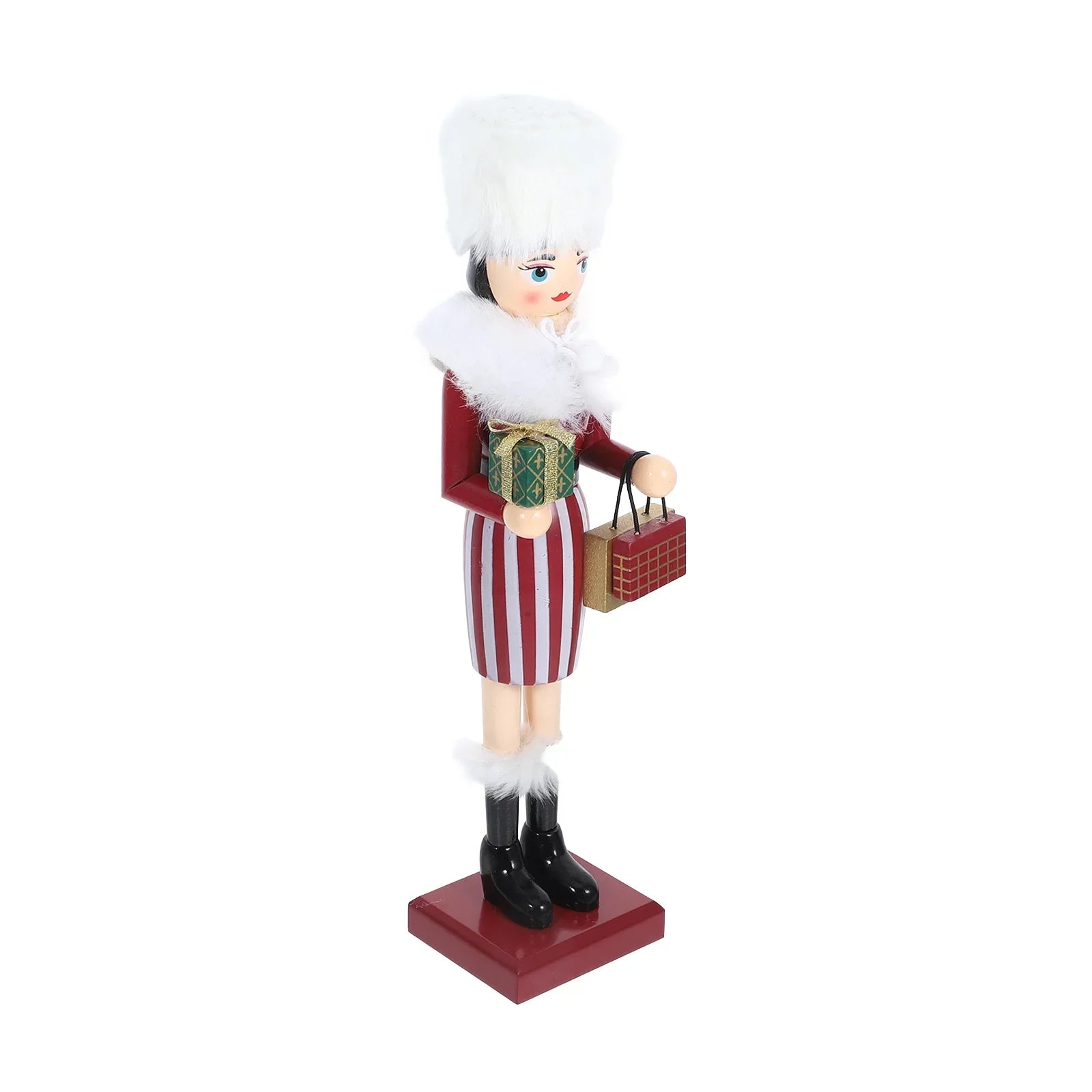 Stylish Wooden Nutcracker - Festive Classic