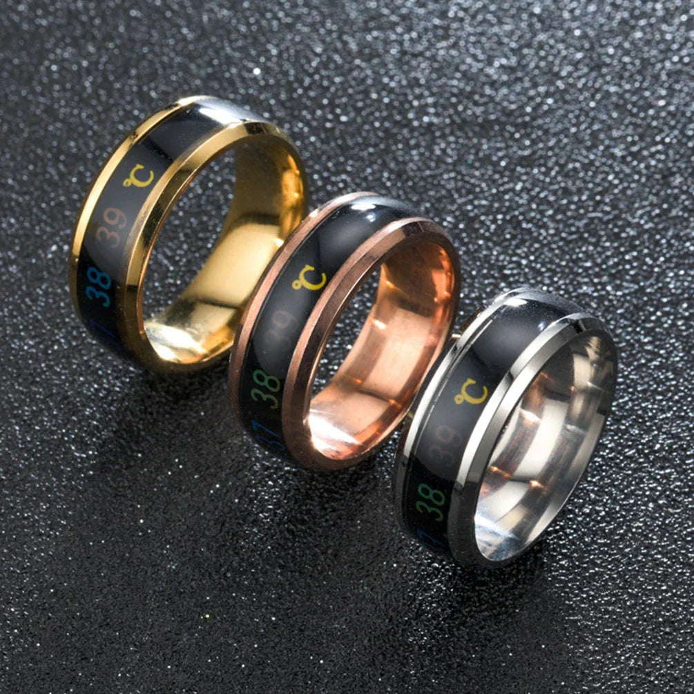 ThermoRing – Stylish Unisex Temperature Monitoring Ring