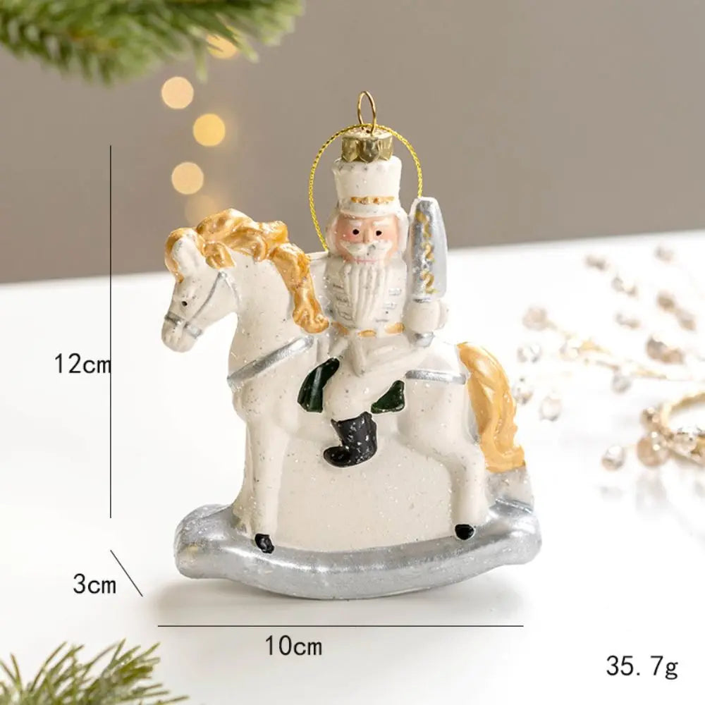 CharmingSnow Christmas Decorations – Enchanting Ceramic Christmas Hanging Decorations