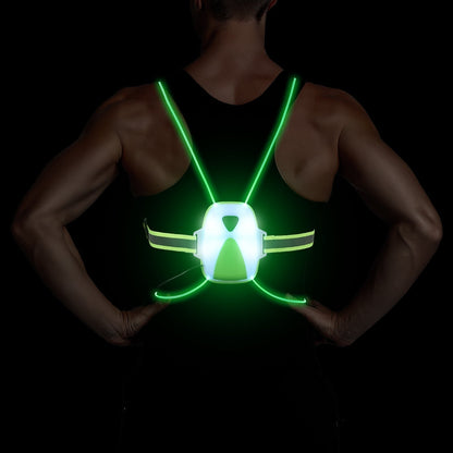 ReflectGlow - Illuminated Outdoor Running Safety Vest
