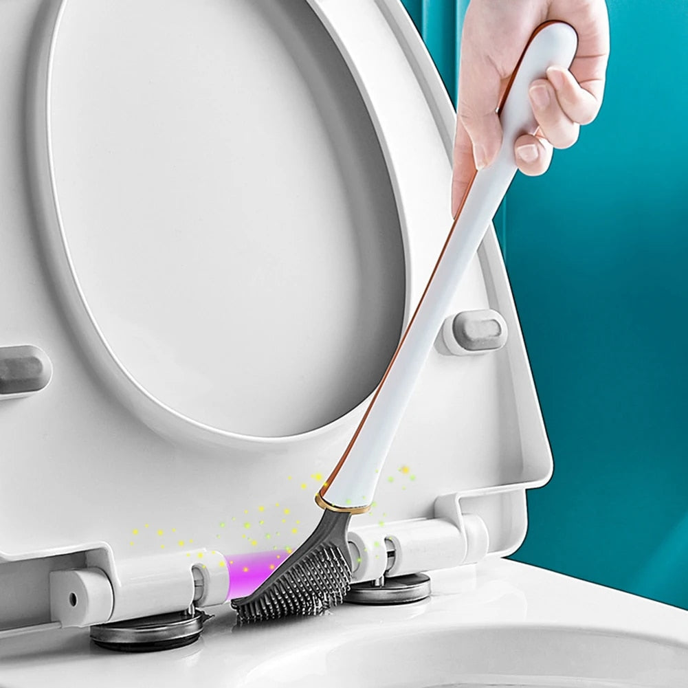 SumiClean - Sleek Silicone Toilet Brush for Your Bathroom