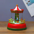 MagicHouse Christmas Decoration - Enchanting Rotating Christmas House with Light and Music