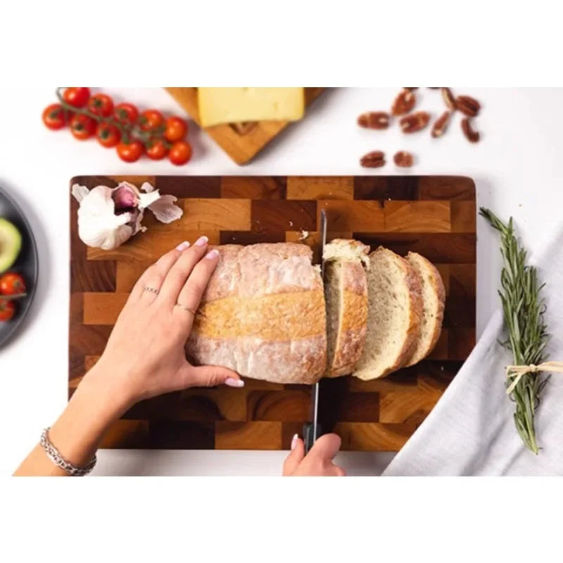 TimberFlow – Luxury Double-Sided Wooden Cutting Board