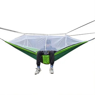 HammockPro – Hammock with Mosquito Net and Anti-Roll-Over