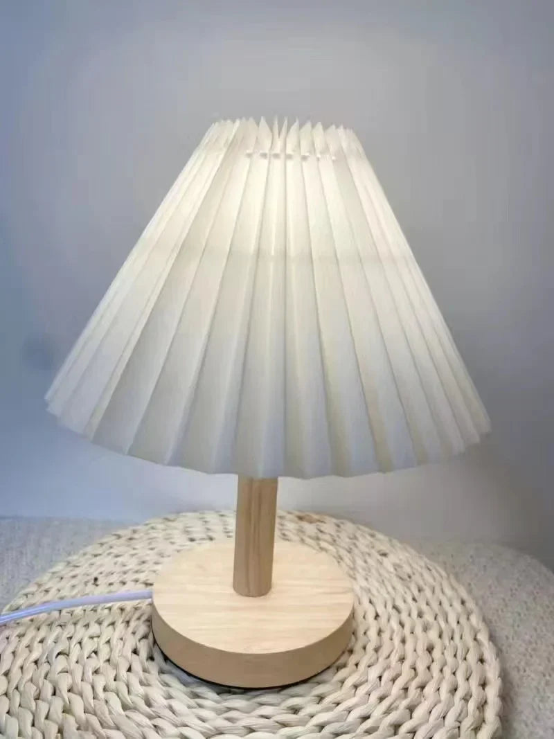 Foldable Pleat Table Lamp - Stylish Foldable LED Table Lamp for Unique Interior Design
